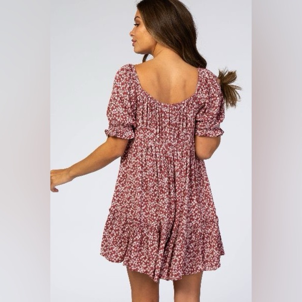 Pinkblush dainty flower floral print mini dress nwt - Picture 3 of 11
